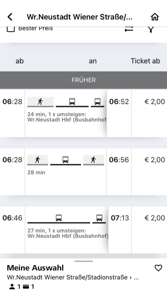 ÖBB Ticket buchen