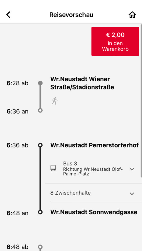 ÖBB Ticket buchen